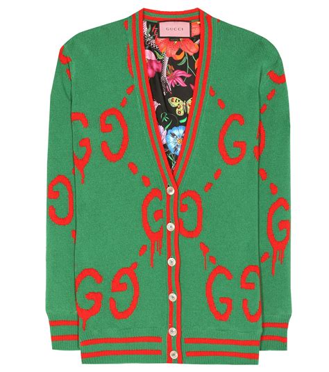 gucci green cardigan male|gucci cardigans for sale.